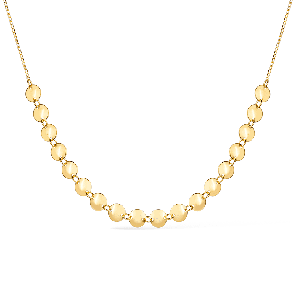 Chocker Aurum Dourada Esferas com Extensor