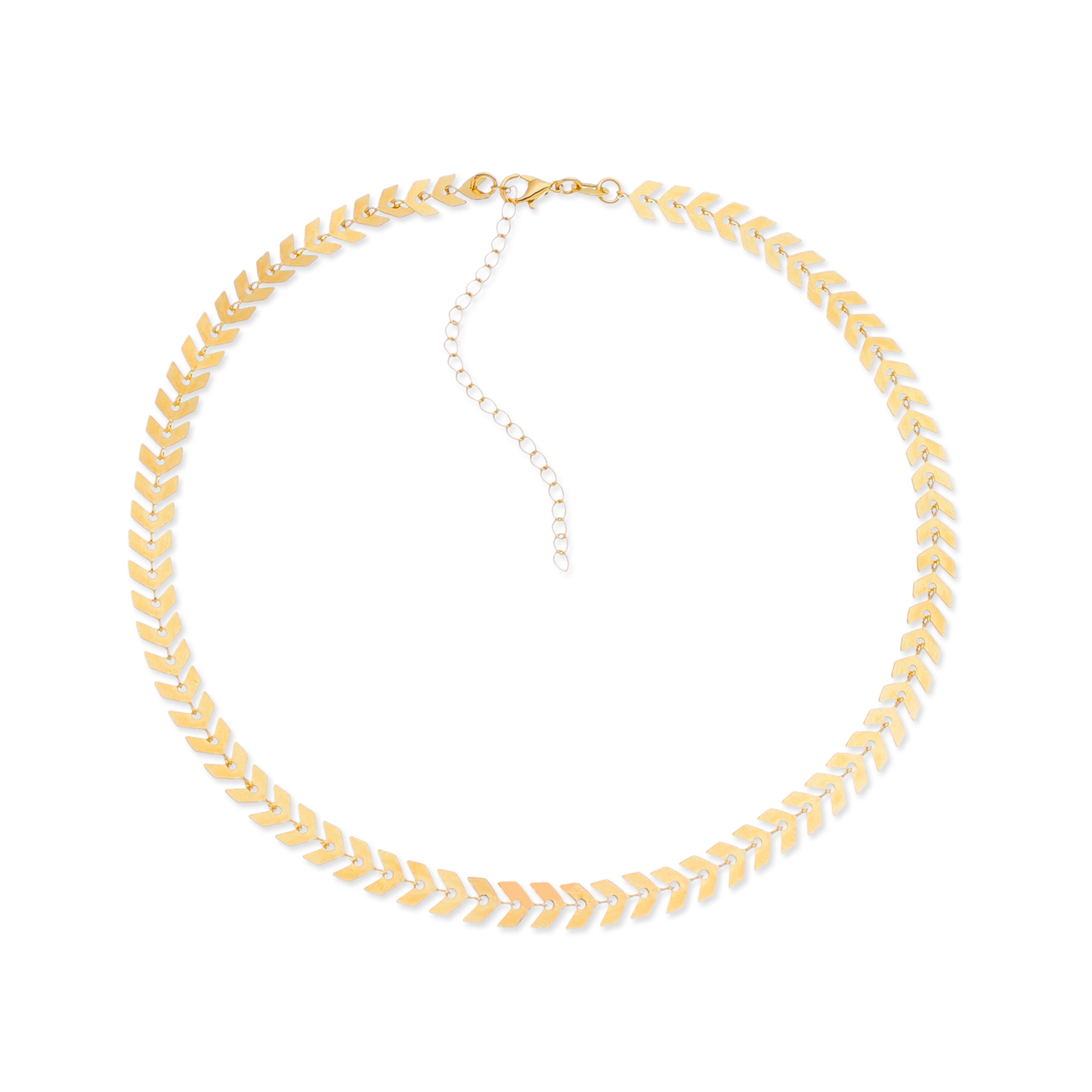 Chocker Aurum Dourado de Seta