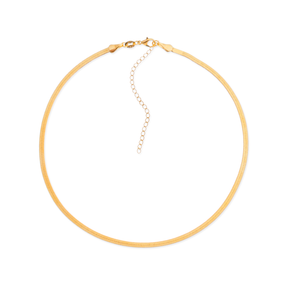 Chocker Aurum Dourado de Fita